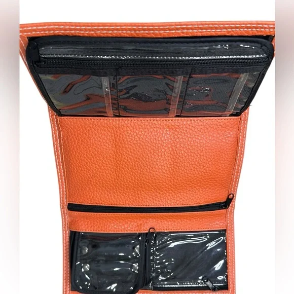 CCC Tangerine Vegan Travel Jewelry Wallet - Picture 5 of 6